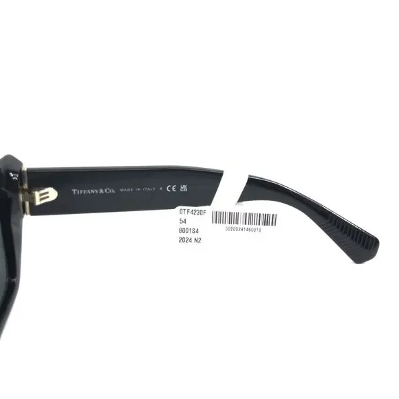 Tiffany & Co. Sunglasses TF4230-F 8001/S4 Black Asian Fit Frames w Gray Lenses